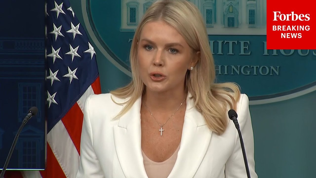 Karoline Leavitt Holds White House Press Briefing As Questions Swirl Around Iran Hit