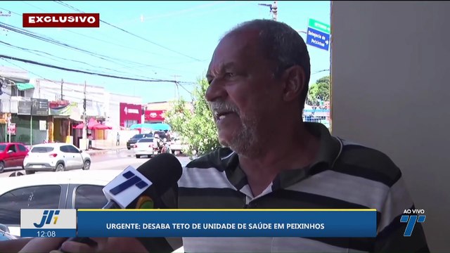 Desaba teto de unidade de saúde em Peixinhos