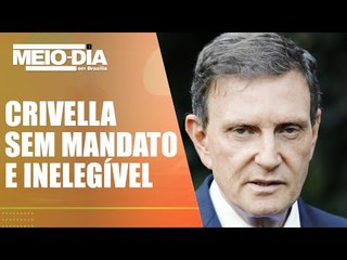 Justiça Eleitoral cassa mandato de Crivella e o torna inelegível