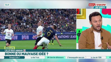 Giroud à Lille : Bonne ou mauvaise idée ? - L'Équipe de Greg - extrait