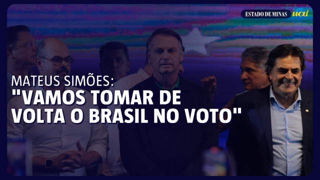 Mateus Simões: Vamos tomar de volta o Brasil no voto