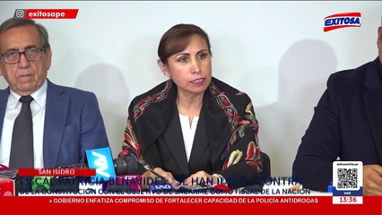 Patricia Benavides se pronuncia tras suspensión: "Por no hacer caso a intereses ajenos recurren a todo este atropello"