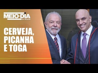 Ministros do STF participam de churrasco promovido por Lula