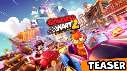 Garfield Kart 2  All You Can Drift – Teaser