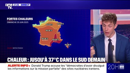 Jusqu'à 37°C dans le Sud: quatre départements en vigilance orange canicule vendredi