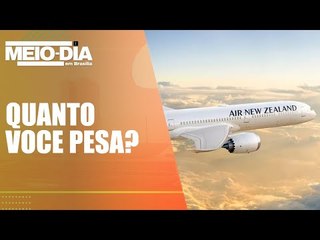 Companhia aérea vai pesar passageiros antes de embarque