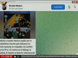 Presidente Maduro felicitó al pueblo heroico que marchó en respaldo a la Cumbre por la Paz