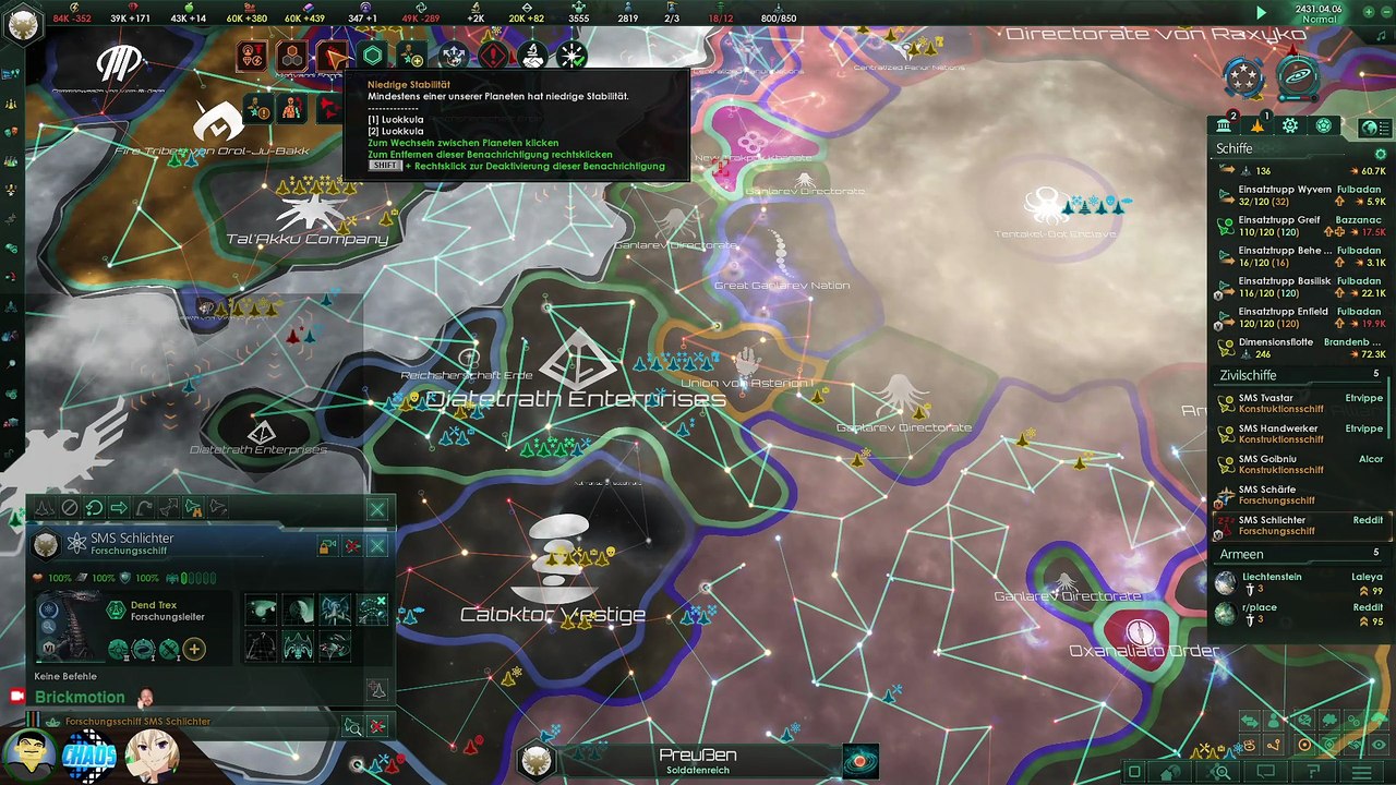 Angriff auf Caloktor Vestige | Stellaris 135