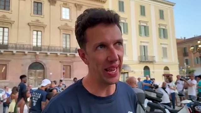 Sassari, Jack Devecchi alla festa del Triplete: Sembra ieri, un' emozione anche 10 anni dopo
