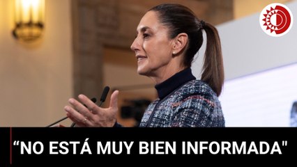 Rechaza Sheinbaum calificativos de Fiscal Bondi sobre México