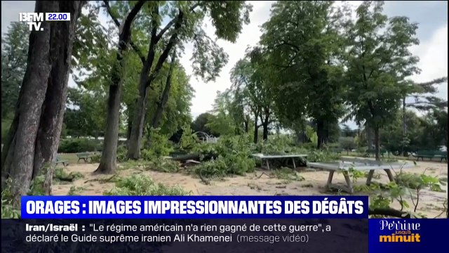 Les images impressionnantes des dégâts au lendemain des violents orages en France