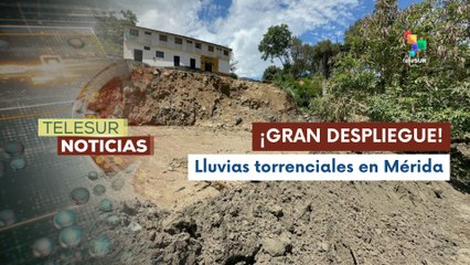 Protección civil de Venezuela atiende afectaciones por lluvias