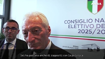 Coni, Buonfiglio: "Pronti al dialogo con la politica, non ci isoliamo"