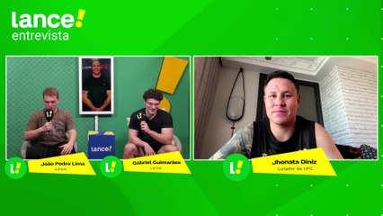 Jhonata Diniz comenta derrota para Tybura e fala dos treinamentos com Malhadinho