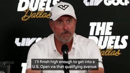 Mickelson reveals whether he'll play in the U.S. Open again