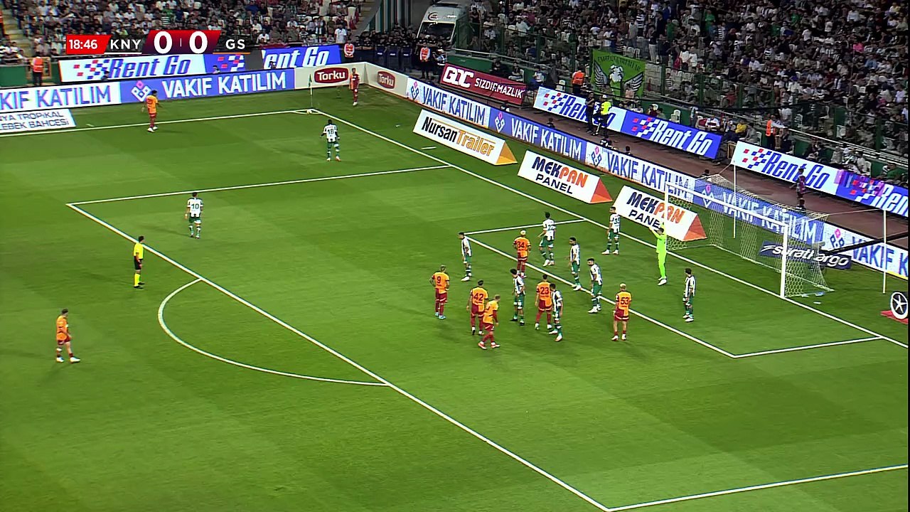 SPOR TOTO SÜPER LİG 2024 2025 SEZONU 2.HAFTA  Tümosan Konyaspor - Galatasaray  16 Ağustos 2024, Cuma