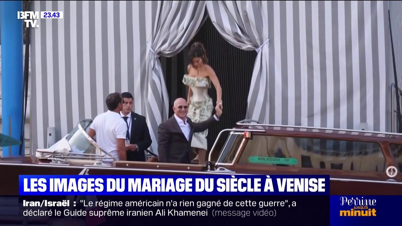 Trois jours de festivités, 27 robes, défilé de stars... Les premières images du mariage de Jeff Bezos à Venise dévoilées