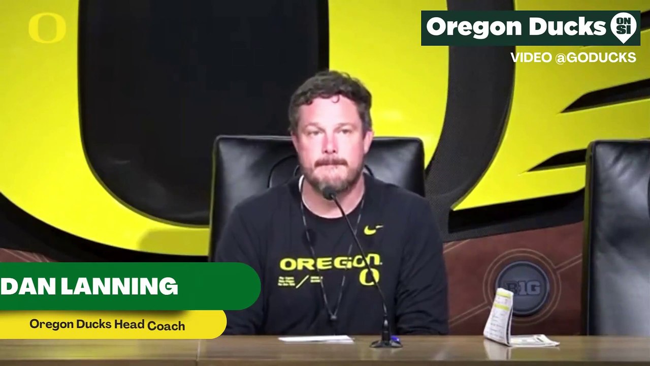 Oregon Ducks Head Coach dan Lanning Discusses quarterback Originality