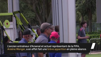 Bayern - Un entraînement un peu spécial sous le regard... d'Arsène Wenger