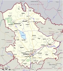 Map of Valmiera Municipality. Peta Munisipalitas Valmiera. Valmiera Municipality Map. Map of Municipality of Valmiera. Municipality of Valmiera Map. Valmieras Novada Karte. Mapa do Município de Valmiera. Carte de la municipalité de Valmiera. ヴァルミエラ市の地図