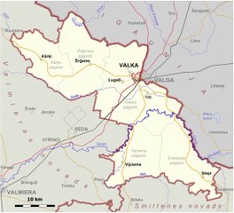 Map of Valka Municipality. Peta Munisipalitas Valka. Valka Municipality Map. Map of Municipality of Valka. Municipality of Valka Map. Valkas Novada Karte. Mapa Do Município De Valka. Carte de la Municipalité de Valka. Mapa del municipio de Valka. ヴァルカ市の地図