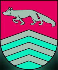 Coat of Arms of Varaklani Municipality. Lambang Kebesaran Munisipalitas Varaklani. Varakļānu novada ģerbonis. Brasão do Município de Varaklani. Armoiries de la municipalité de Varaklani. Escudo de armas del municipio de Varaklani. ヴァラクラニ市の紋章. 瓦拉克利亞尼市镇府徽章