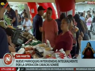 Caracas | Habitantes de San Martín son favorecidas con la Operación Caracas Sonríe