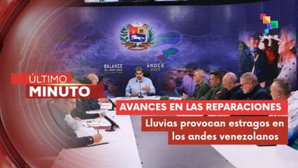 Pdte. Maduro sostuvo balance del despliegue en los estados afectados por lluvias