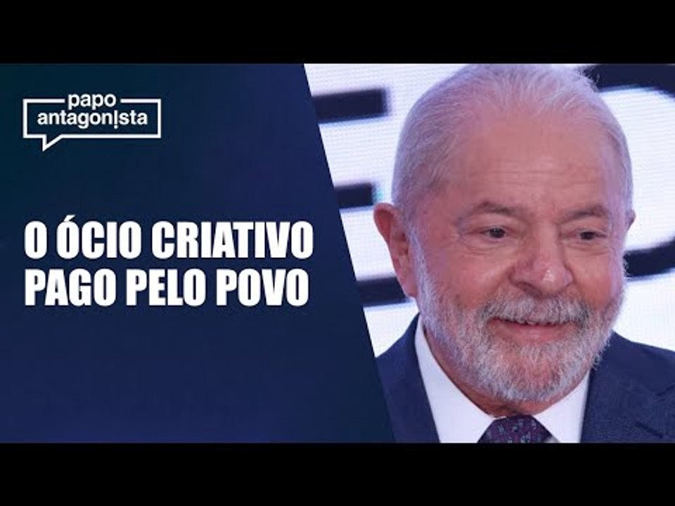 Lula só quer viajar?