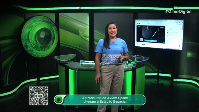 Astronautas da Axiom Space chegam à Estação Espacial