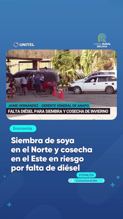 Siembra de soya en el Norte y cosecha en el Este en riesgo por falta de diésel