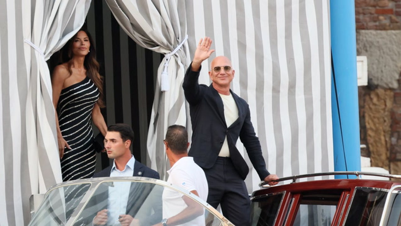 Jeff Bezos and Lauren Sanchez's star-studded wedding guest list