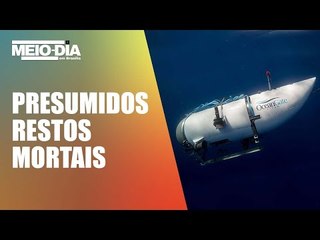 Titan: Guarda Costeira dos EUA encontra "presumidos restos humanos" junto a destroços do submersível