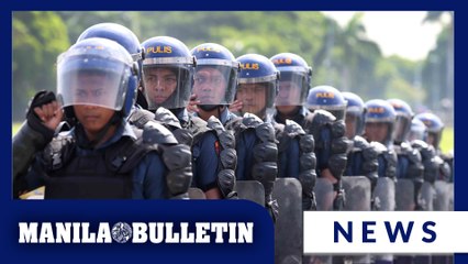Manila Police District conducts drill at Quirino Grandstand in Manila