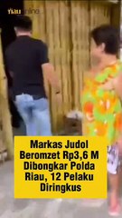 Markas Judol Beromzet Rp3,6 M Dibongkar Polda Riau, 12 Pelaku Diringkus