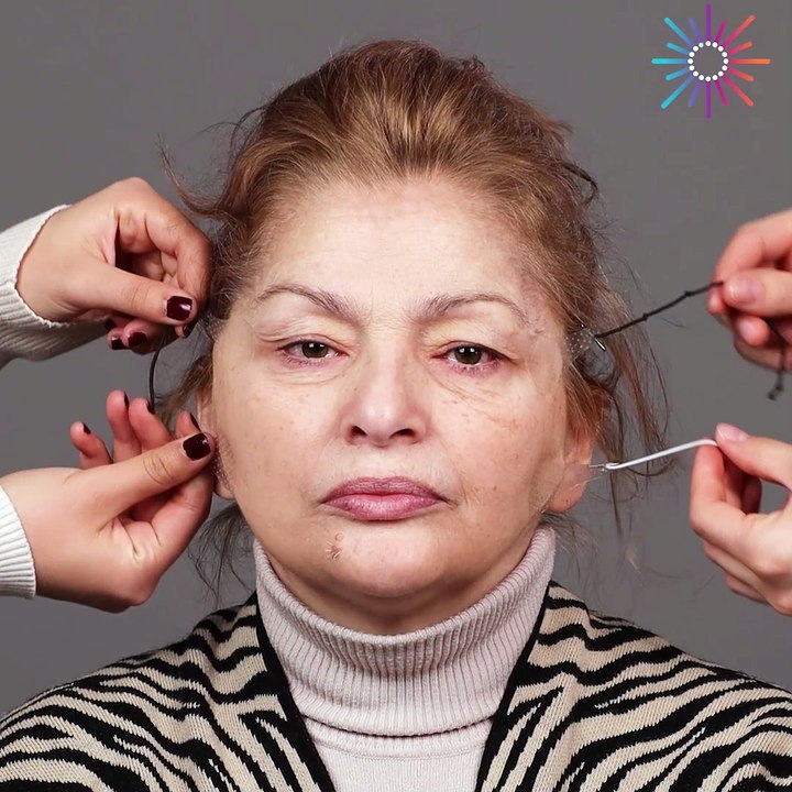 From old to young: A transformation worth watching! 💄