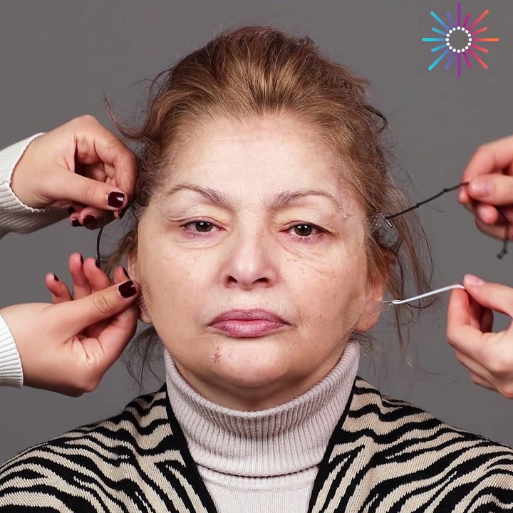 From old to young: A transformation worth watching! 💄