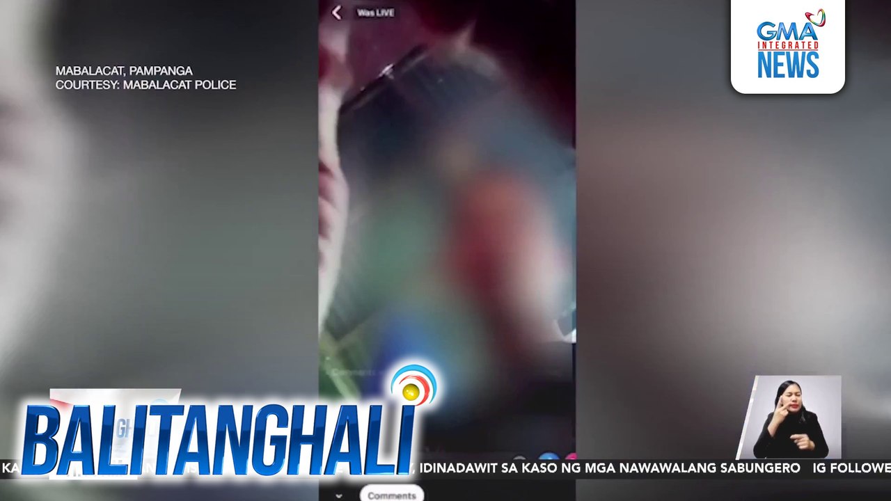 Lalaking may hawak na hinihinalang shabu habang naka-livestream, arestado; 2 iba pa, huli rin | Balitanghali