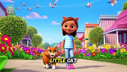 Lily Had A Little Cat | Nursery Rhymes & Kids Songs