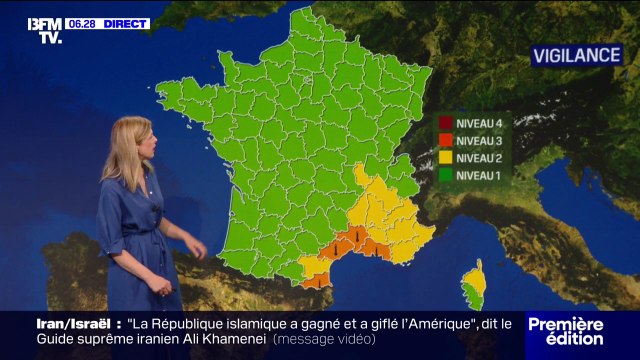 Quatre départements placés en vigilance orange canicule par Météo-France ce vendredi