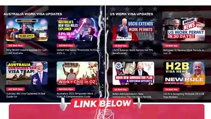 Australia Work Permit 2025 Subclass 482 Visa Without IELTS & Documents Work Visa with PR Pathway