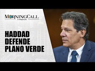 Haddad apresenta a Lula 'plano verde': "Oportunidade para economia"