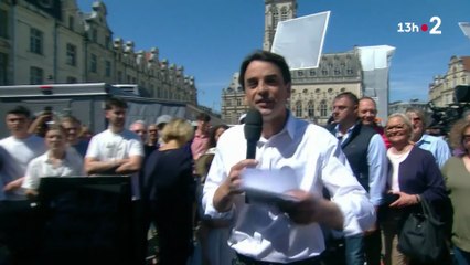 Le JT de 13h de France 2 depuis le marché d'Arras le 30/04/2025