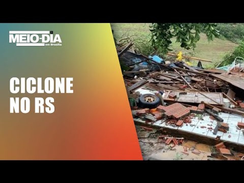 Ciclone extratropical deixa quase 470 mil pessoas sem energia na região Sul