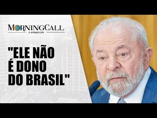 Lula critica taxa de juros e ataca Campos Neto: "Ele não é dono do Brasil"