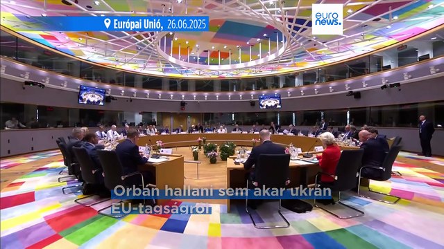 A gázai helyzet, az amerikai kereskedelmi háború és az ukrán bővítés is szóba került az EU-csúcson