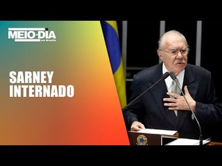 José Sarney é internado após sofrer queda em casa