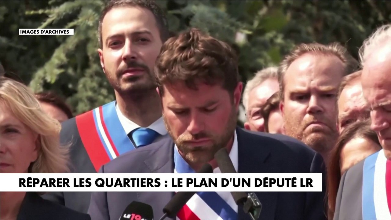 Réparer les quartiers : la proposition de Vincent Jeanbrun