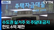 수도권 실거주 외 주담대 금지...한도 6억 제한 / YTN