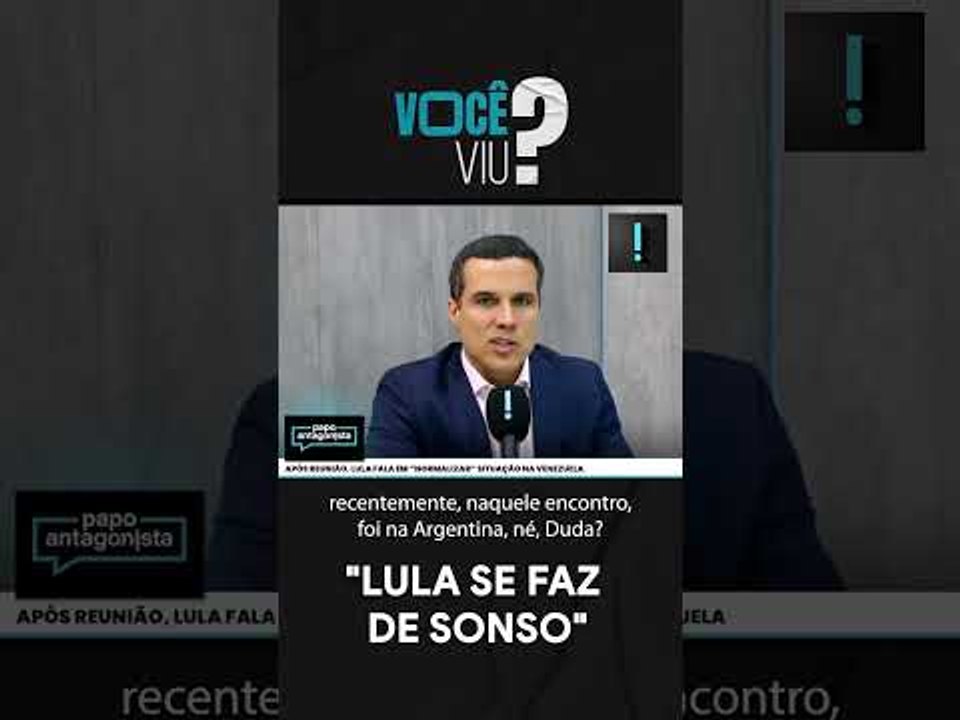 Lula se faz de sonso
